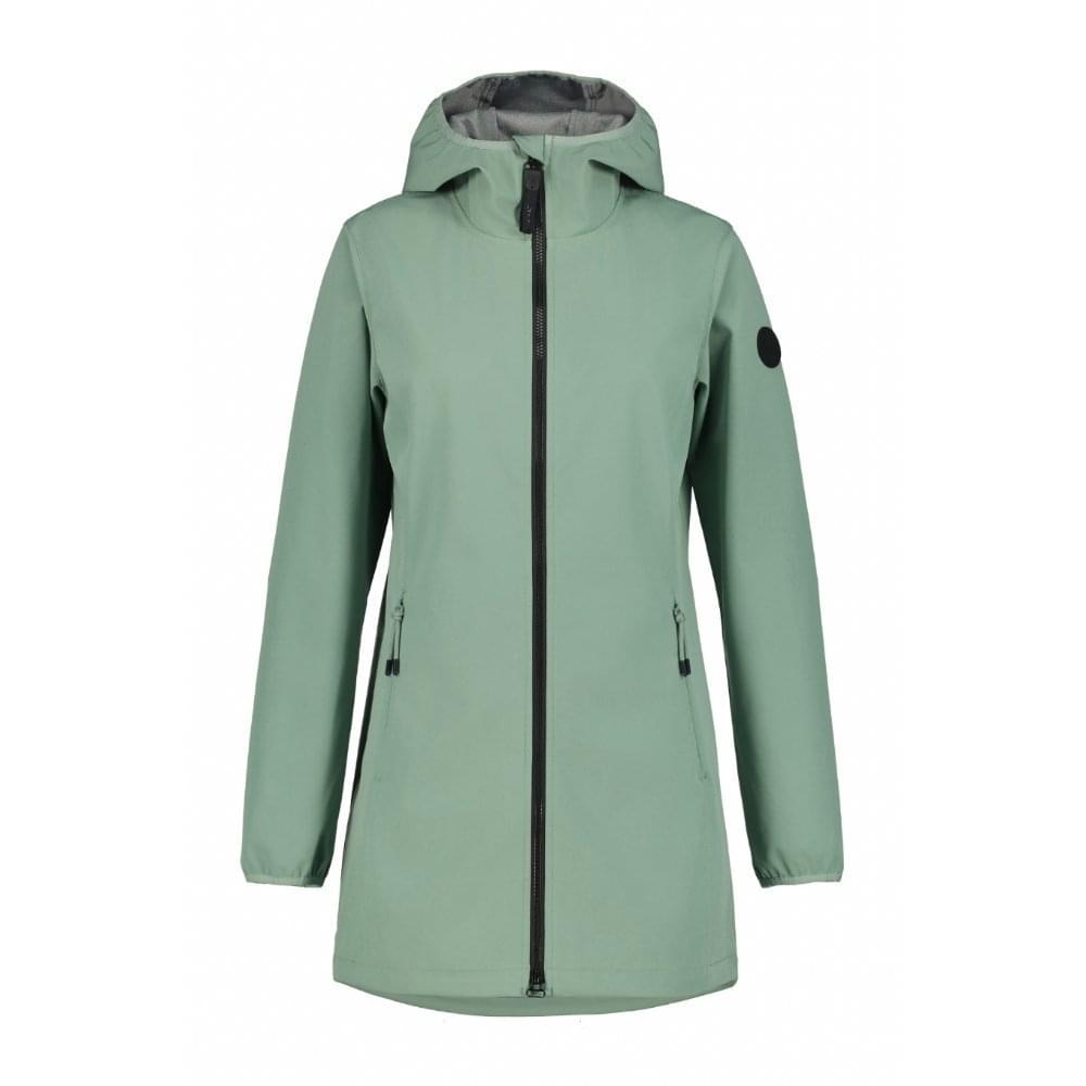 Icepeak Albany Softshell Jas Dames Groen