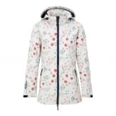 Nordberg Flower Softshell Jas Dames Wit