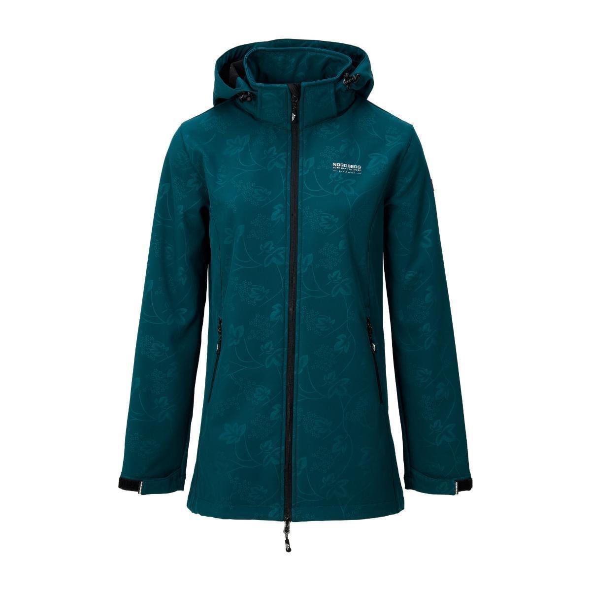 Nordberg Leaf Softshell Jas Dames Groen