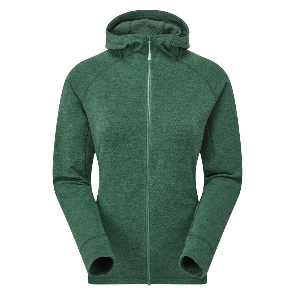 RAB Nexus Hoody Fleece Vest Dames Groen