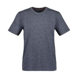 Blue Seven Birds T-shirt Heren