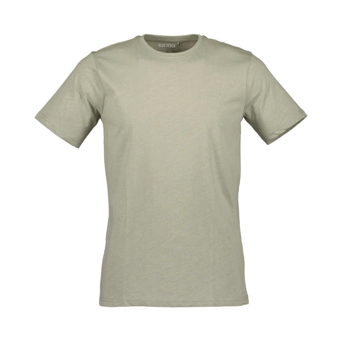 Blue Seven Uni T-shirt Heren Groen