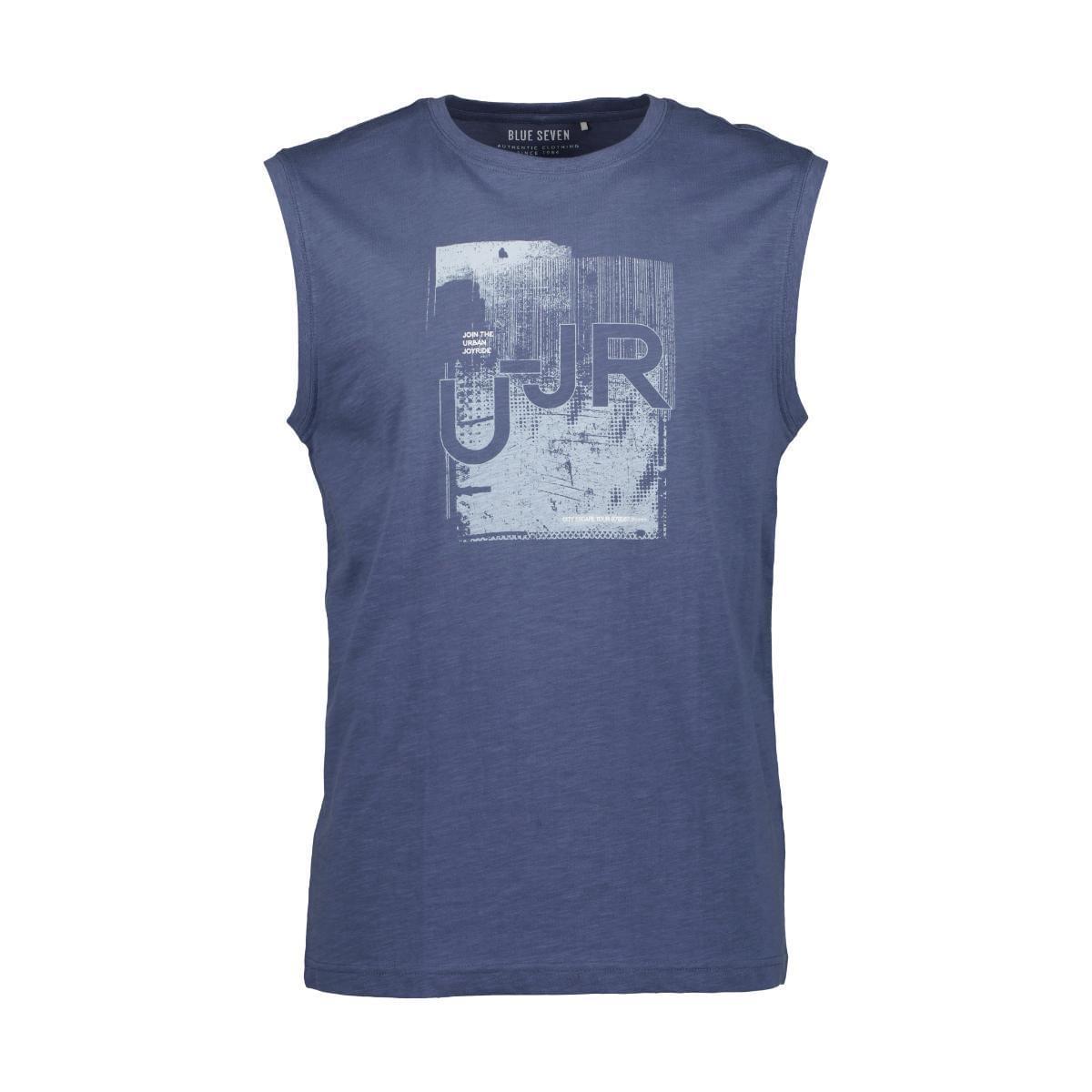 Blue Seven Urban Tanktop Heren Donkerblauw