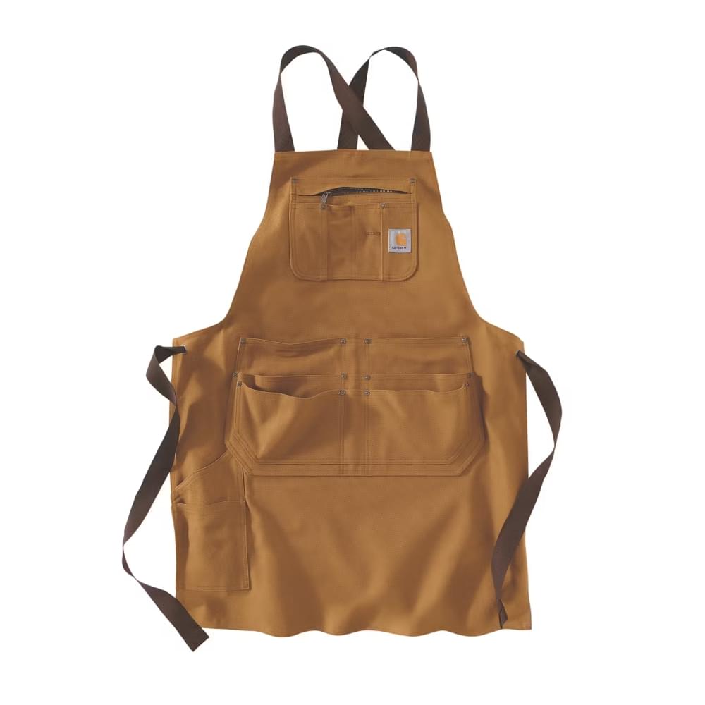 Carhartt Firm Duck Schort Bruin