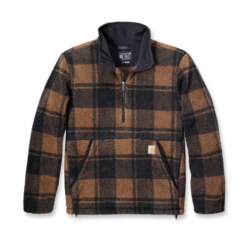 Carhartt Sherpa Fleece Trui Heren Bruin