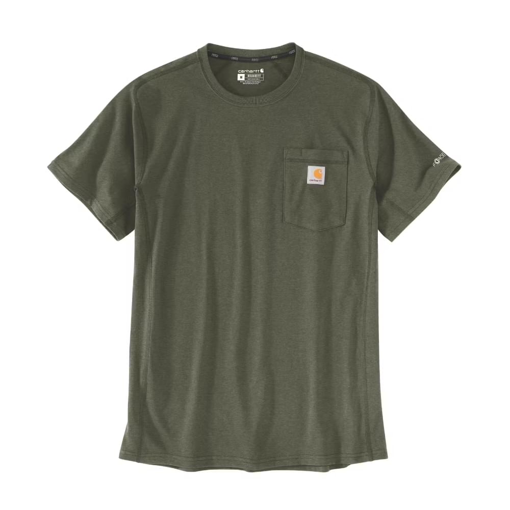 Carhartt Force Pocket T-shirt Heren Groen