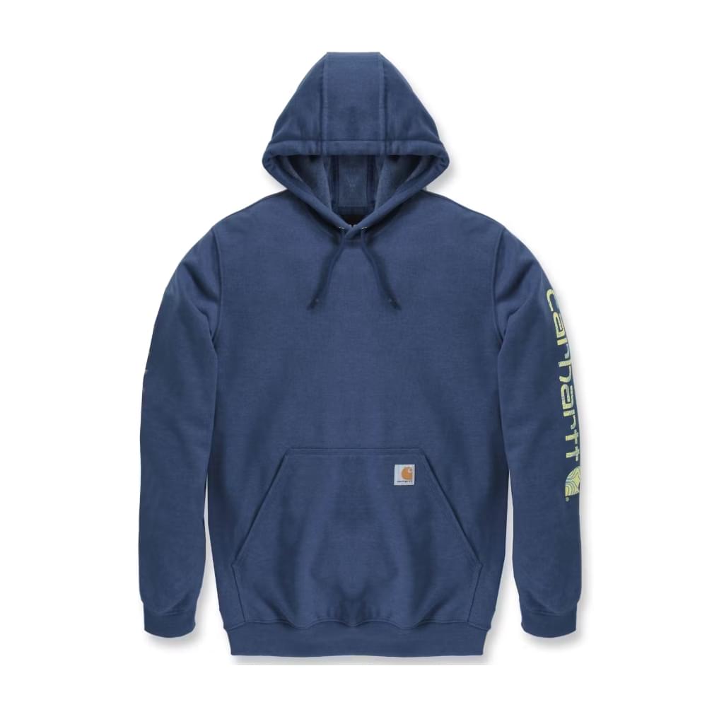 Carhartt Graphic Sleeve Hoodie Heren Blauw