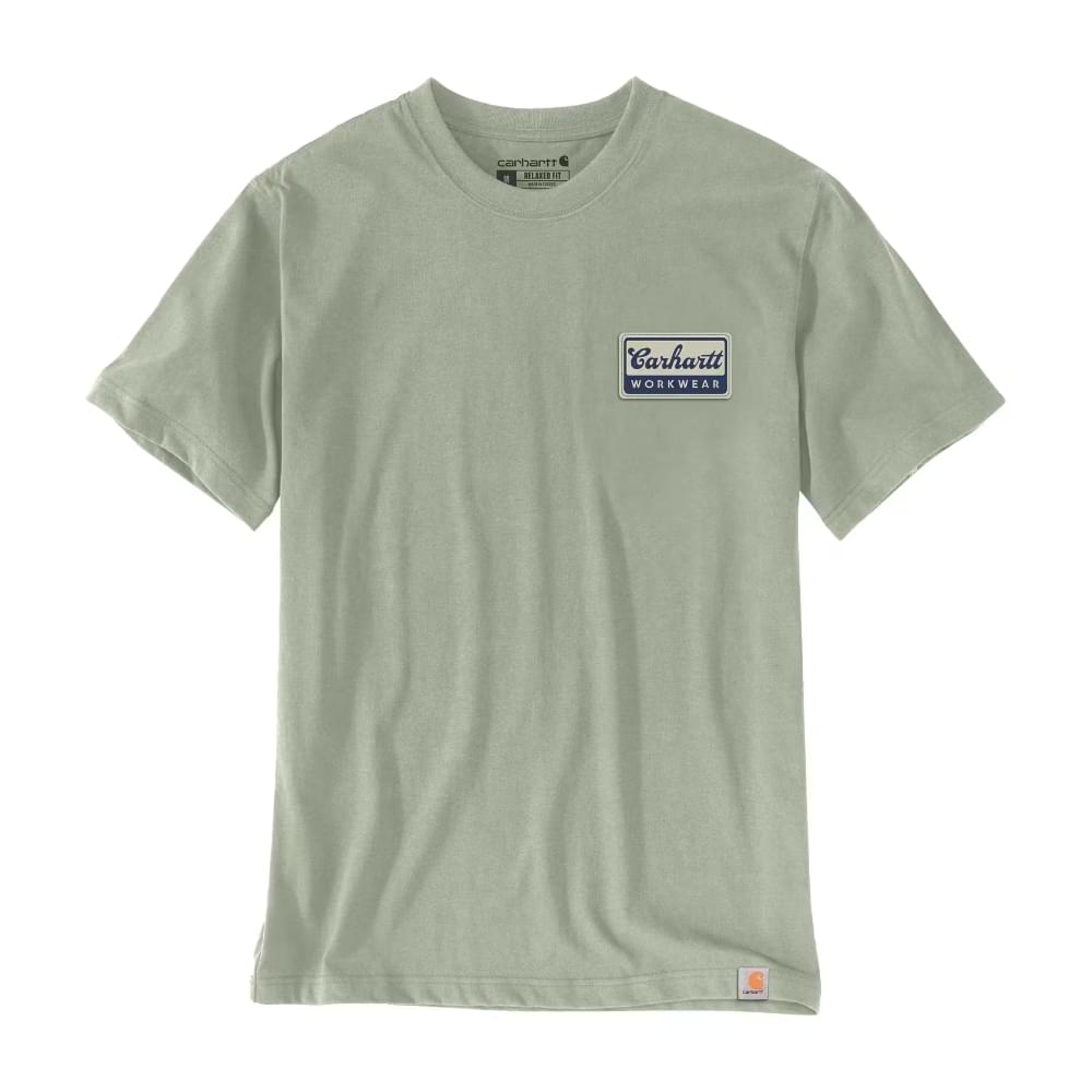 Carhartt Script Patch T-shirt Heren Groen