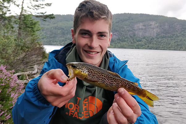 Daniël's reis naar Noorwegen