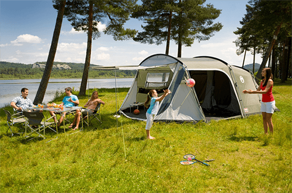 Voor het eerst kamperen