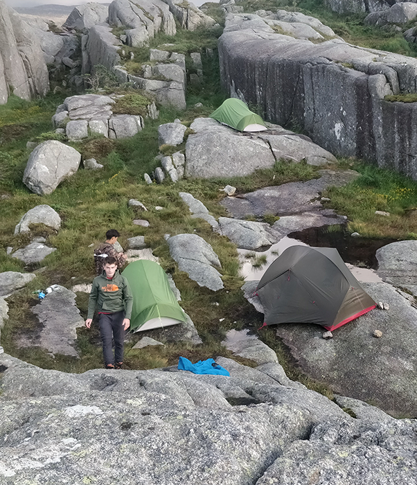 Daniël's reis naar Noorwegen